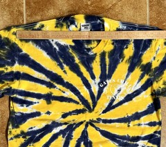 Vintage Lee Tie Dye LS Large T-Shirt Graphic Print Gates Chili Tennis Spartans
