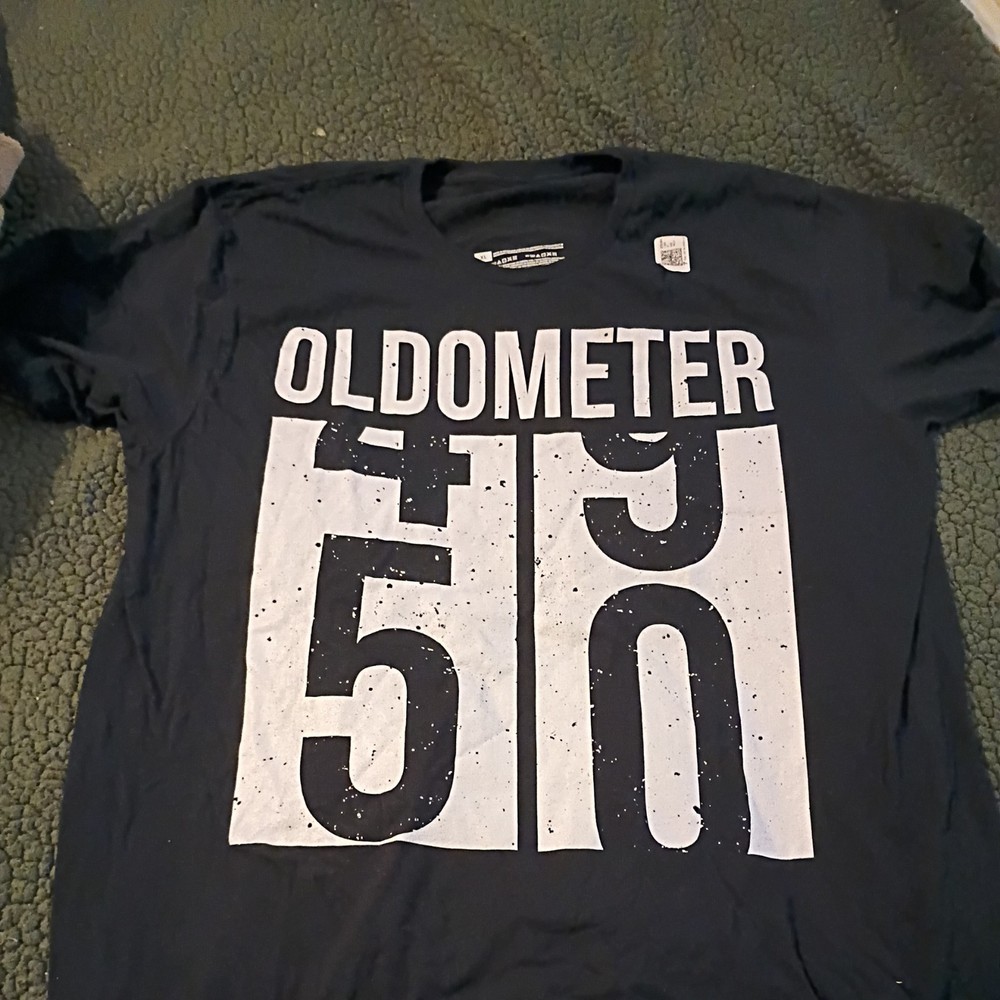 50th Birthday Odometer T-shirt XL Unisex Men’s Women’s Port Authority