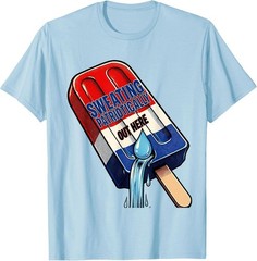 Sweating Patriotically Funny Fourth of July Unisex T-Shirt