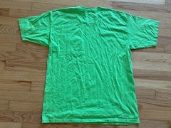 Thrilla Krew Gorilla in Pocket T-Shirt Green Size Large Very Good