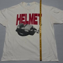 Vintage OG 1991 Helmet Strap It On Shirt Size XL Hanes BEEFY-T! Nirvana RARE