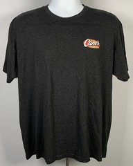 Raising Canes Chicken Fingers Logo T Shirt Mens XL Polyester Cotton Rayon