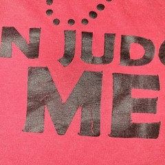 Y2K Gemrock Only God Can Judge Me T-Shirt Men’s Size 3XL Red
