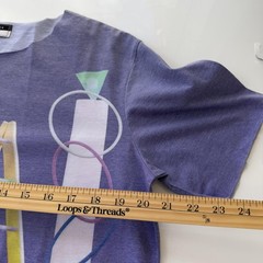 Sixpack France Shirt Mens Medium Purple JVGBD Graphic All Over Print Streetwear