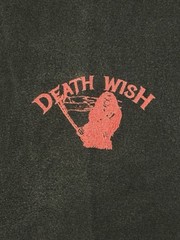 Deathwish Reaper Skateboard T Shirt Black Red Graphic Medium 20×28