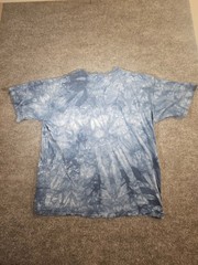 Vintage The Mountain Bald Eagle Waterfall Tie-Dye T-Shirt – Size XL – USA Made