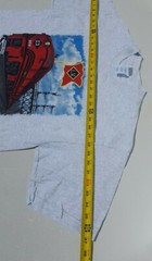 Vtg Train Lehigh Valley Railroad T Shirt 604 Daylight Sales.