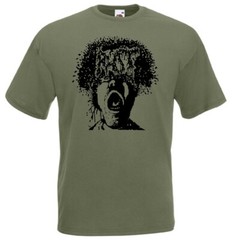 ROT t-shirt hardcore punk khaki olive black heather grey white all sizes S-5XL