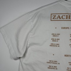 Zach Bryan ‘The Burn Burn Burn Tour 2023’ Concert Double Sided Print T-Shirt L
