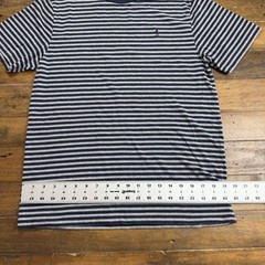 Polo Ralph Lauren Custom Slim Fit T Shirt Men’s XL Blue Gray Striped Pony Logo