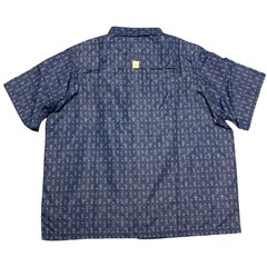 Habit Men’s Short Sleeve Blue Springs 40+ UPF Quick Dry River Shirt, TS10479