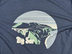 Marine Layer Shirt Mens Medium Blue Big Sur California Short Sleeve Beachy