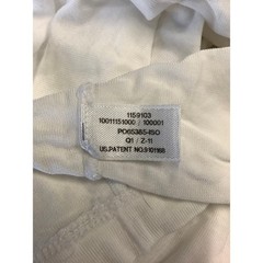 Tommy John Men’s XL White Second Skin Stay Tucked Deep V-Neck Undershirt C8-4