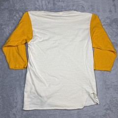 Vintage Champion Notre Dame Shirt Men Large Ivory Yellow Baseball USA 70s 80s