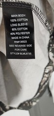 Brooklyn Cloth long sleeve camouflage shirt features a layered design Camo Sz L