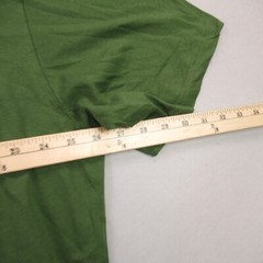 Blue Mountain Shirt Mens 2XL Short Sleeve Crew Neck Stretch Lightweight Green