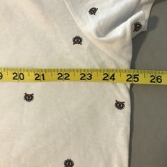 Old Navy Soft Washed Adult Unisex Shirt XXL Sea Salt Short Sleeve Tiger Head