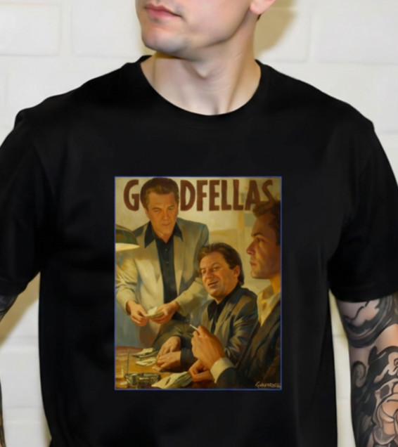GOODFELLAS MOVIE ART – T-Shirt Size S-5XL