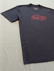 Hooked Soul Fishing Brand T-Shirt Dark Gray Hammerhead Shark Graphic Size Small