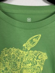 Apple Store T Shirt Mens Size Medium Green Today At Apple Tech Computing