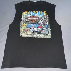 Harley Davidson 09′ Sleeveless Louisiana Work Sucks-Lets Ride Men’s XL Blk -5743