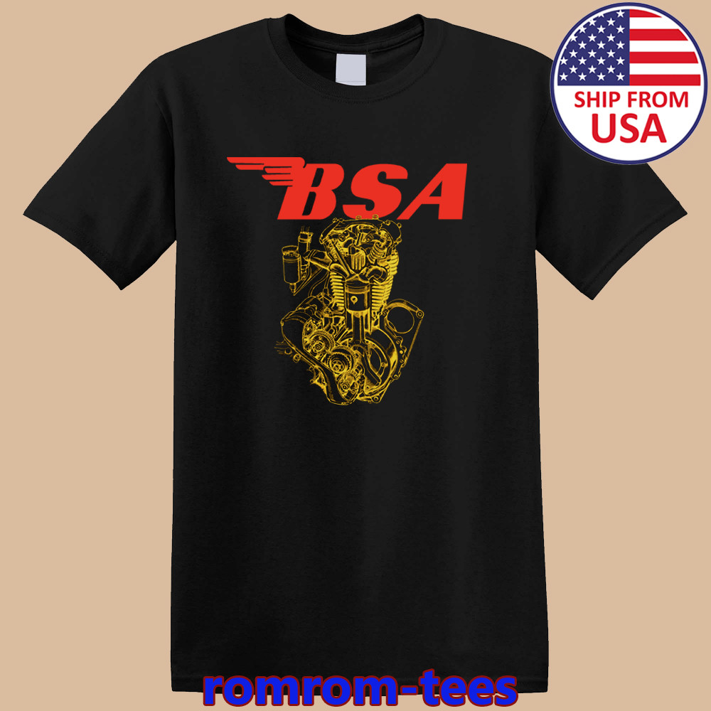 BSA Motorcycle Machine Black Size S-5XL