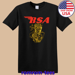 BSA Motorcycle Machine Black Size S-5XL