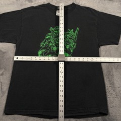 Vintage Delta T-Shirt Mens Large Black Teenage Mutant Ninja Turtles Represent