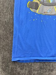 Adult Swim T Shirt Mens Large Blue Cotton Rick And Morty Ripple Junction Graphic