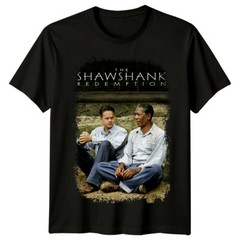 The Shawshank Redemption (1994) Movie Poster Inspired T-Shirt Retro 90s Tee
