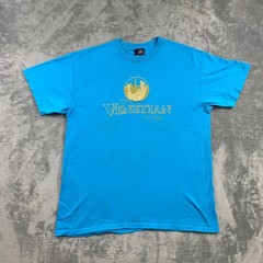 Vintage 90s The Venetian Las Vegas T Shirt Mens L Blue Made in USA Single Stitch