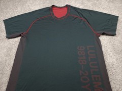 Lululemon T Shirt Mens Extra Large Grey Metal Vent Tech Tee 20Y Limited Edition