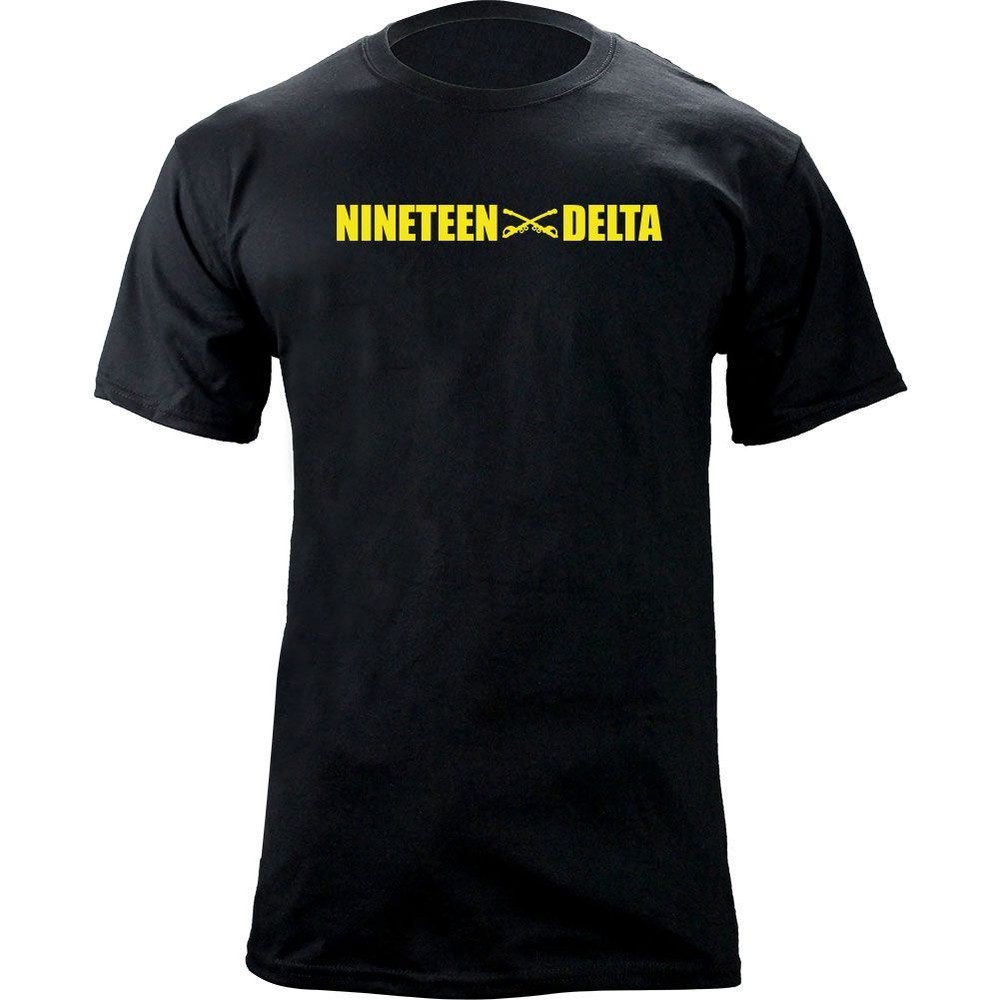 US Army Cavalry Scout MOS 19 Delta Nineteen Delta 19D Veteran T-Shirt