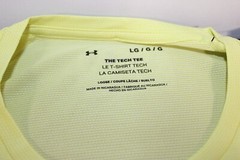 Under Armour Tech 2.0 Loose Fit T-Shirt Men’s S Lime Yellow 1345317-743 New
