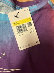 Nike Sportswear Mens T-Shirt Baltic Blue/Pinksicle/Action Grape Size Small ’23