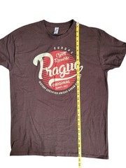 Pre-Owned Sol’s Regent XL Brown Czech Republic Prague Europe Graphic T Shirt Men