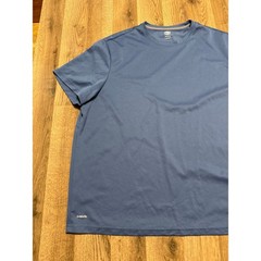 Athletic Works DriWorks Mens 3XL Blue Performance T-Shirt AW15100123754B