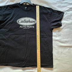 blk Men’s Callahan Auto Parts t shirt (from Tommy Boy movie) sz 2X