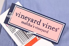 NWT Vineyard Vines Men SS Whale Pocket Crew Tee T-Shirt “SAILFISH WHALE LINE”
