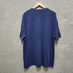 MURANO Men’s Blue Textured Knit Crew Neck Short Sleeve Shirt Size XL
