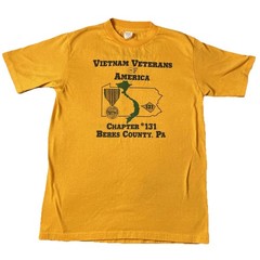 Vintage Vietnam We Remember Shirt M veterans of america chapter 131 berks county