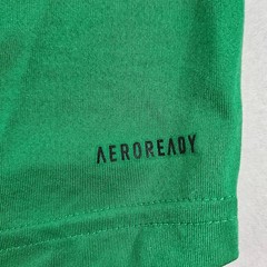 Adidas Creator Tee Shirt Mens XL Green Long Sleeve Centered White Logo Polyester
