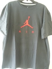 Air Jordan Jumpman Logo “BULLS” Red Metallic Foil Gray Short Sleeve T-Shirt 2XL