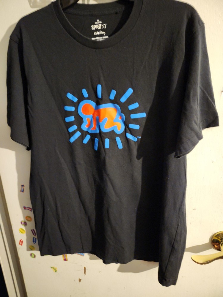 Keith Haring MoMA Exclusive Radiant Baby SPRZNY Uniqlo Single Stitch Shirt…