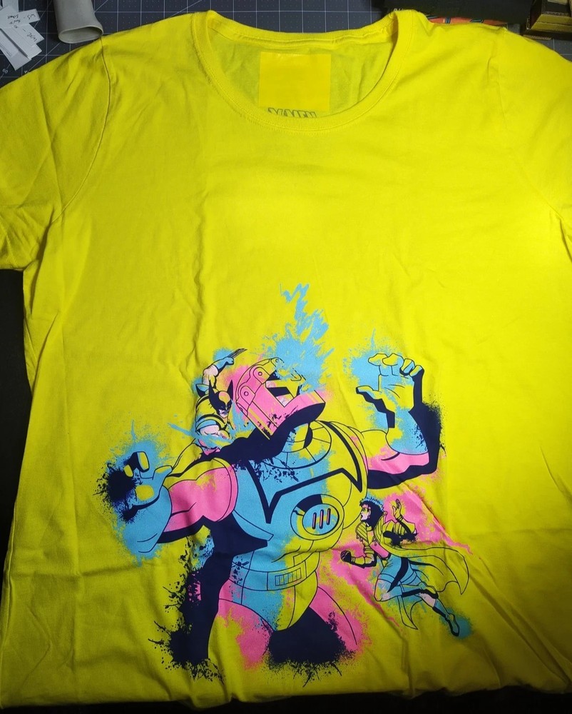 Loot Crate Wear June 2019 X-Men Animated Series Neon ’90s T-Shirt CHOOSE SIZE