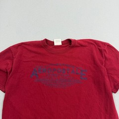 Vintage Aeropostale Shirt Men’s Medium Red Made in USA Streetwear y2k Surf