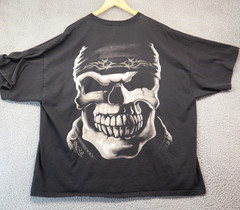 Sturgis Shirt 3XL Motorcycle Bike Rally Big Skeleton Y2K Biker GUC 2009
