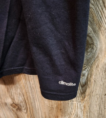 Adidas Climalite “Run” T-Shirt Sz XL Go-To Tee Black NBA Basketball {NEW w/ TAG}