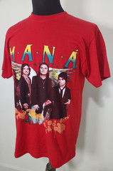 M.A.N.A Drama Y Luz 2012 Band Tour T-Shirt Red Men’s Size Medium