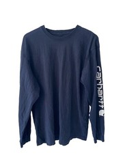 Mens Carhartt Vintage 2013 Long Sleeve Original Fit T-shirt Navy Blue Size L